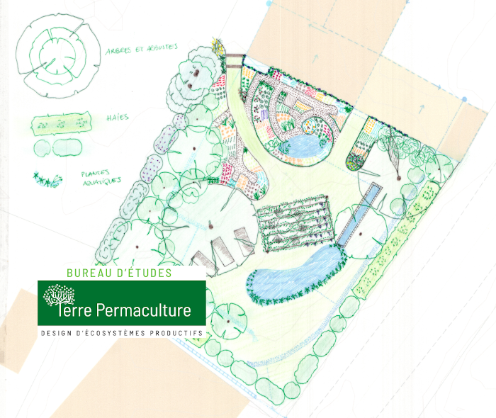 jardin détente permaculture perche