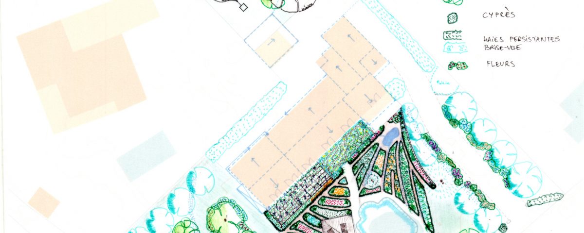 Design jardin permaculture plan végétaux conception