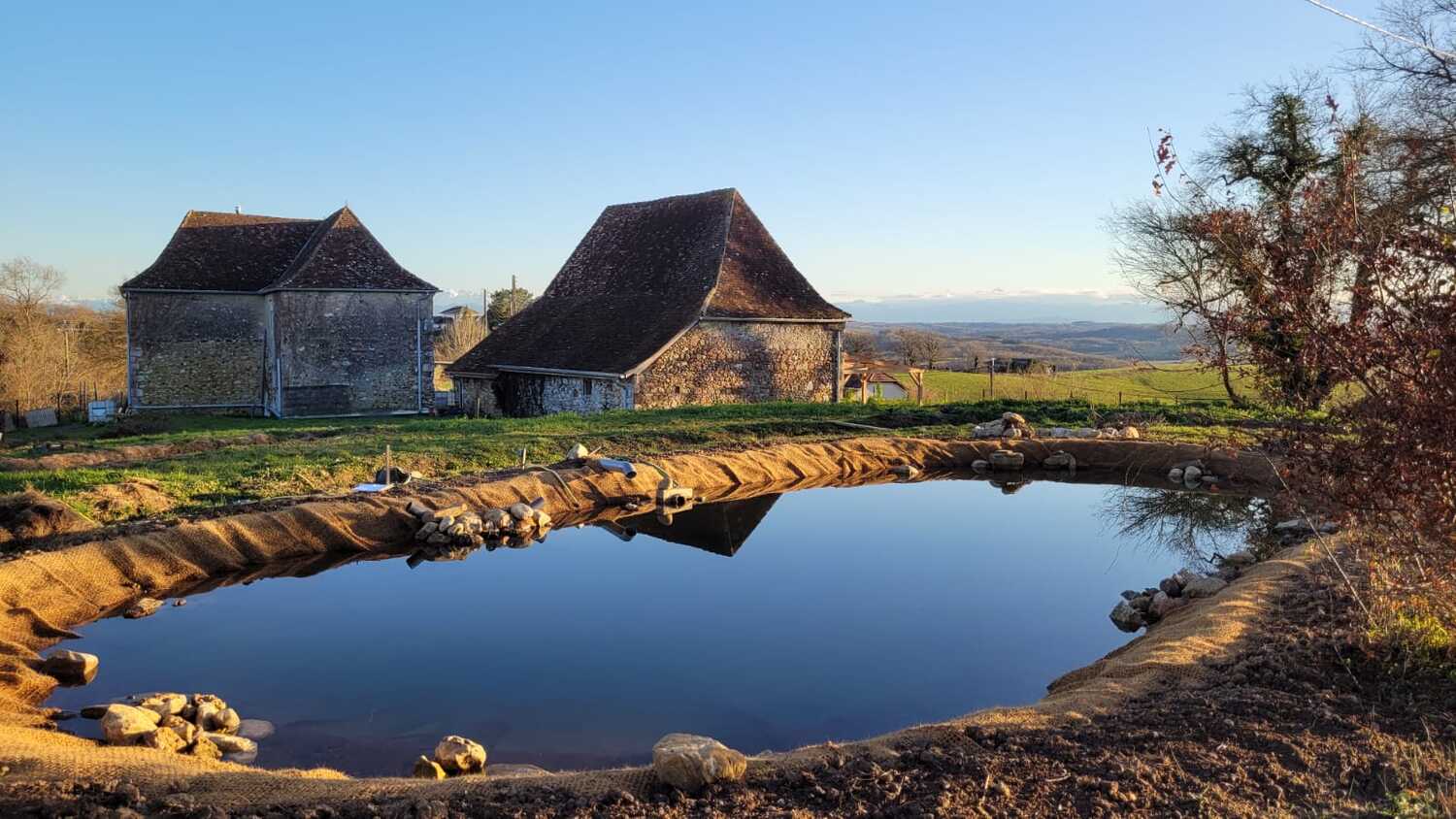 Mare en permaculture