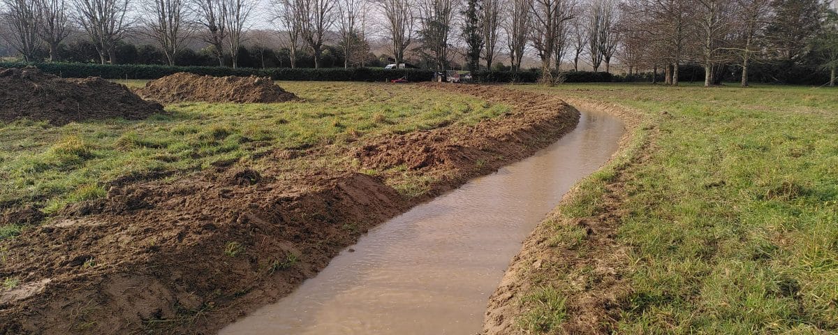 régénérer, swale, baissière, hydrologie régénérative