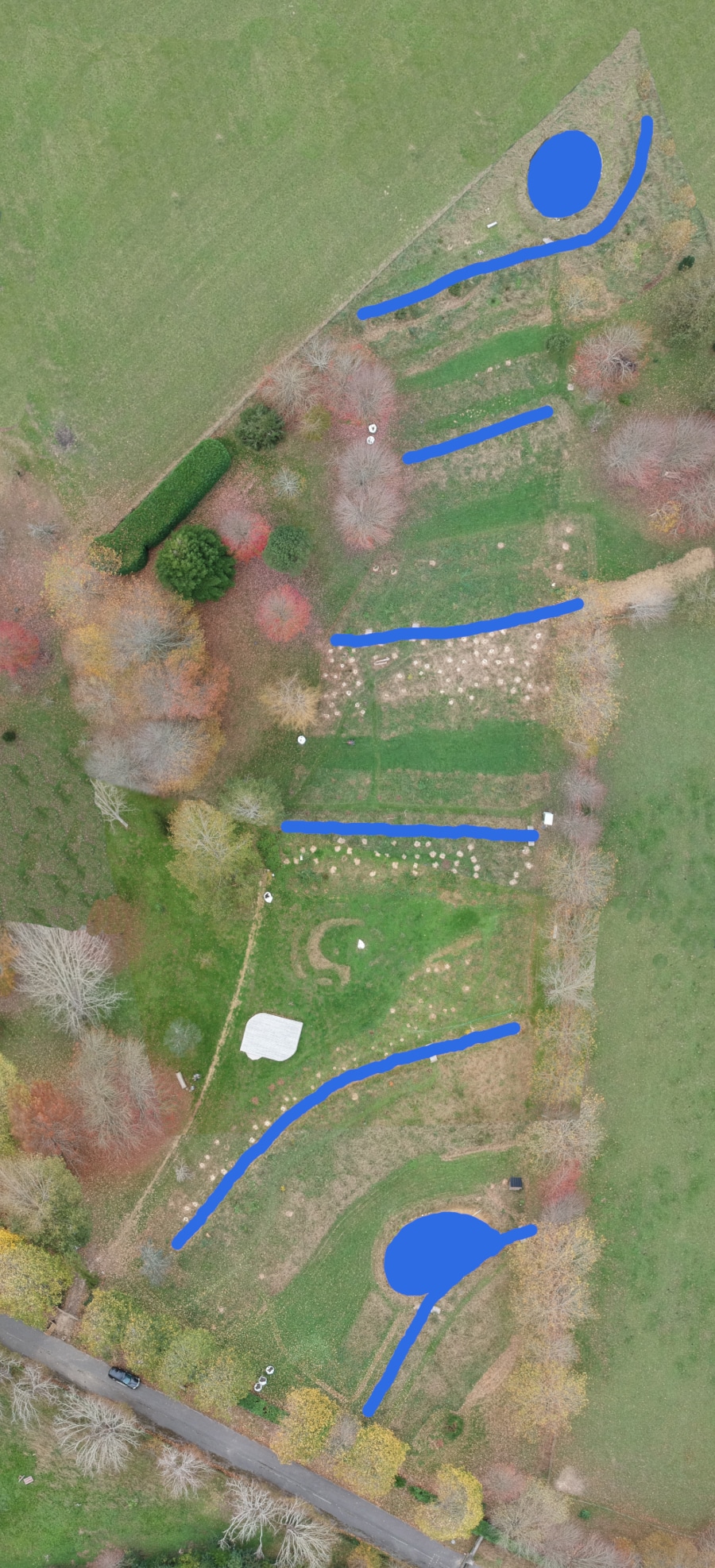 gestion eau hydrologie régénérative swale baissière